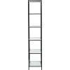 imageDeco 79 Metal 6 Shelves Shelving Unit 28quot x 14quot x 70quot BlackBlack