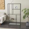 imageDeco 79 Metal 6 Shelves Shelving Unit 28quot x 14quot x 70quot BlackBlack