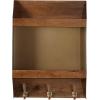 imageDeco 79 Wall Shelf 16quot L x 5quot W x 22quot H BrownBrown