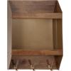 imageDeco 79 Wall Shelf 16quot L x 5quot W x 22quot H BrownBrown