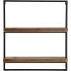 imageDeco 79 Wall Shelf 16quot L x 5quot W x 22quot H BrownBrown