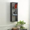 imageDeco 79 Wall Shelf 23quot L x 7quot W x 12quot H GreyGrey