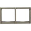 imageDeco 79 Wall Shelf 23quot L x 7quot W x 12quot H GreyGrey
