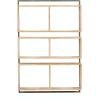 imageDeco 79 Wall Shelf 24quot L x 6quot W x 35quot H Brown