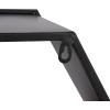 imageDeco 79 Wood 5 Shelves Wall Shelf 30quot x 7quot x 26quot Black