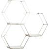 imageDeco 79 Contemporary Marble Wall Shelf LARGE SIZE SilverSilver