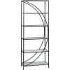 imageDeco 79 Metal 6 Shelves Shelving Unit 28quot x 14quot x 70quot BlackBlack