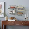 imageDeco 79 Wall Shelf 23quot L x 7quot W x 12quot H GreyGold
