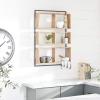 imageDeco 79 Wall Shelf 24quot L x 6quot W x 35quot H Brown