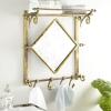 imageDeco 79 Wall Shelf 26quot L x 10quot W x 30quot H BrownBrown