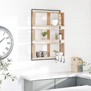imageDeco 79 Wall Shelf 24quot L x 6quot W x 35quot H Brown