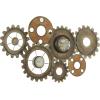 imageClick Clock Antiques Finished Metal Wall Decor 34x17 quot