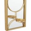imageCosmoLiving by Cosmopolitan Metal Geometric Pillar Wall Sconce with Mirror Backing 8quot x 5quot x 18quot Gold
