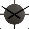 imageDeco 79 Metal Decorative Wall Clock  Open Cutout Frame 28quot x 1quot x 28quot BlackBlack