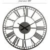 imageDeco 79 Metal Decorative Wall Clock  Open Cutout Frame 28quot x 1quot x 28quot BlackBlack