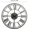 imageDeco 79 Metal Decorative Wall Clock  Open Cutout Frame 28quot x 1quot x 28quot BlackBlack