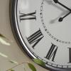 imageDeco 79 Metal Decorative Wall Clock Wall Clock for Home Wall Clock for Room 30quot x 3quot x 30quot Black20 x 3 x 20