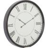 imageDeco 79 Metal Decorative Wall Clock Wall Clock for Home Wall Clock for Room 30quot x 3quot x 30quot Black20 x 3 x 20