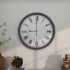 imageDeco 79 Metal Decorative Wall Clock Wall Clock for Home Wall Clock for Room 30quot x 3quot x 30quot Black30 x 3 x 30