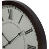 imageDeco 79 Metal Decorative Wall Clock Wall Clock for Home Wall Clock for Room 30quot x 3quot x 30quot Black30 x 3 x 30