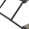 imageDeco 79 Metal Diamond 3 Shelves Wall Shelf Set of 2 12quot 16quotH Black