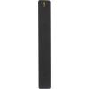 imageDeco 79 Metal Scroll Wall Sconce Long Pillar  8quot x 5quot x 36quot Black36 by 8inch