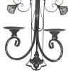 imageDeco 79 Metal Solid Wall Sconce 17quot x 5quot x 24quot WhiteBlack