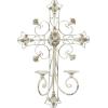 imageDeco 79 Metal Solid Wall Sconce 17quot x 5quot x 24quot WhiteWhite