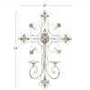 imageDeco 79 Metal Solid Wall Sconce 17quot x 5quot x 24quot WhiteWhite