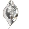 imageDeco 79 Stainless Steel Metal Single Candle Wall Sconce 12quot x 5quot x 21quot Silver