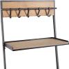 imageDeco 79 Wall Shelf 20quot L x 11quot W x 68quot H Brown