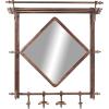 imageDeco 79 Wall Shelf 26quot L x 10quot W x 30quot H Brown
