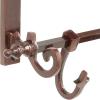 imageDeco 79 Wall Shelf 26quot L x 10quot W x 30quot H Brown