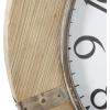 imageDeco 79 Wood Decorative Wall Clock for Home and Room 32quot x 2quot x 32quot Brown