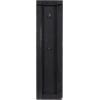 imageDeco 79 Wood Wall Sconce with Suspended Black Metal and Glass Holder 6quot x 6quot x 23quot BrownBrown