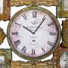 imageUMA Enterprises Loft Metal Clock with Picture Frame
