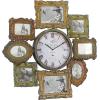 imageUMA Enterprises Loft Metal Clock with Picture Frame