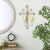 imageDeco 79 Metal Solid Wall Sconce 17quot x 5quot x 24quot WhiteWhite