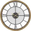 imageDeco 79 Wooden Decorative Wall Clock Wall Clock for Home Wall Clock for Room 40quot x 4quot x 40quot Brown