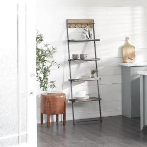 imageDeco 79 Wall Shelf 20quot L x 11quot W x 68quot H Brown