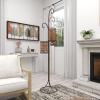 imageBenzara 41970 67 in H x 16 in W Metal Floor Candle Lantern