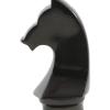 imageCosmoLiving by Cosmopolitan Aluminum Metal Chess Decorative Sculpture Home Decor Statues with Knight Queen and King Set of 3 Accent Figurines 9quot 9quot 10quotH Dark GrayDark Gray