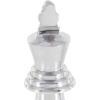 imageCosmoLiving by Cosmopolitan Aluminum Metal Chess Decorative Sculpture Home Decor Statues with Knight Queen and King Set of 3 Accent Figurines 9quot 9quot 10quotH Dark GraySilver