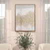 imageCosmoLiving by Cosmopolitan Canvas Geode Glitter Flakes Framed Wall Art with Gold Frame 30quot x 2quot x 40quot Gold40L x 30W