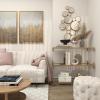 imageCosmoLiving by Cosmopolitan Metal Room Wall Mirror Bubble Cluster Entryway Mirror Wall Mounted Mirror 22quot x 3quot x 40quot Gold40L x 22W