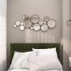 imageCosmoLiving by Cosmopolitan Metal Room Wall Mirror Bubble Cluster Entryway Mirror Wall Mounted Mirror 22quot x 3quot x 40quot Gold54L x 23W