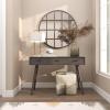 imageCosmoLiving by Cosmopolitan Metal Room Wall Mirror Entryway Mirror with Grid Frame Wall Mounted Mirror 36quot x 1quot x 36quot BlackBlack