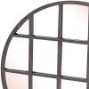 imageCosmoLiving by Cosmopolitan Metal Room Wall Mirror Entryway Mirror with Grid Frame Wall Mounted Mirror 36quot x 1quot x 36quot BlackBlack