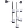 imageCosmoLiving by Cosmopolitan Metal Solid Wall Sconce 23quot x 6quot x 27quot Black
