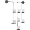 imageCosmoLiving by Cosmopolitan Metal Solid Wall Sconce 23quot x 6quot x 27quot Black